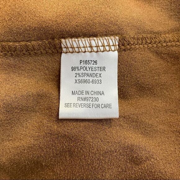 Absolutely Famous Faux Suede Fringe Cardigan - Picture 8 of 11